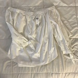 Of The Shoulder Tie Top